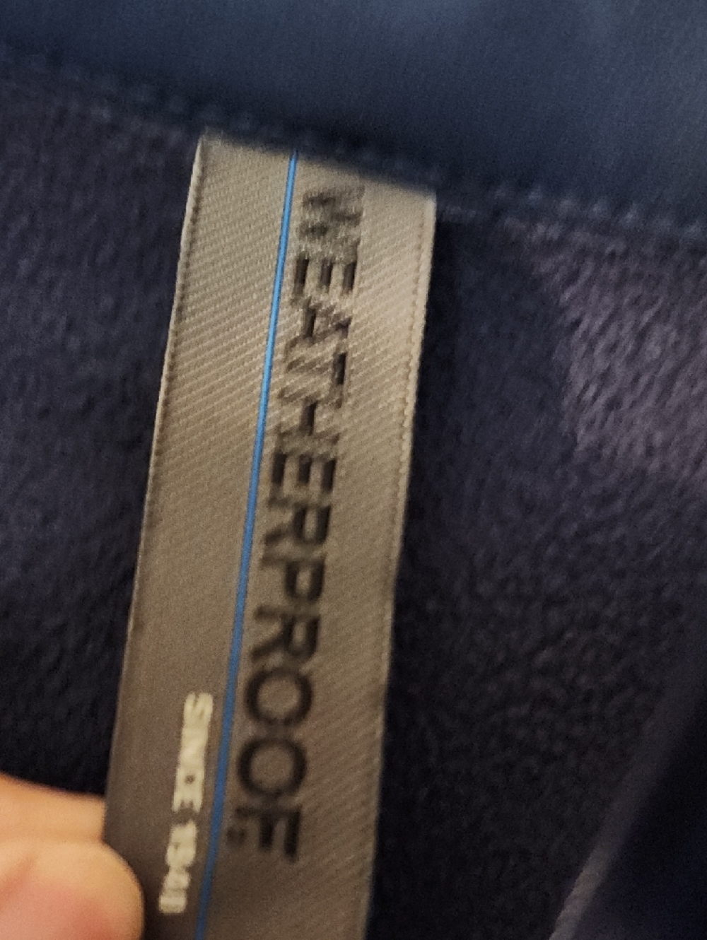 Weatherproof Navy Performance Softshell Jacket - Picture 4 of 8